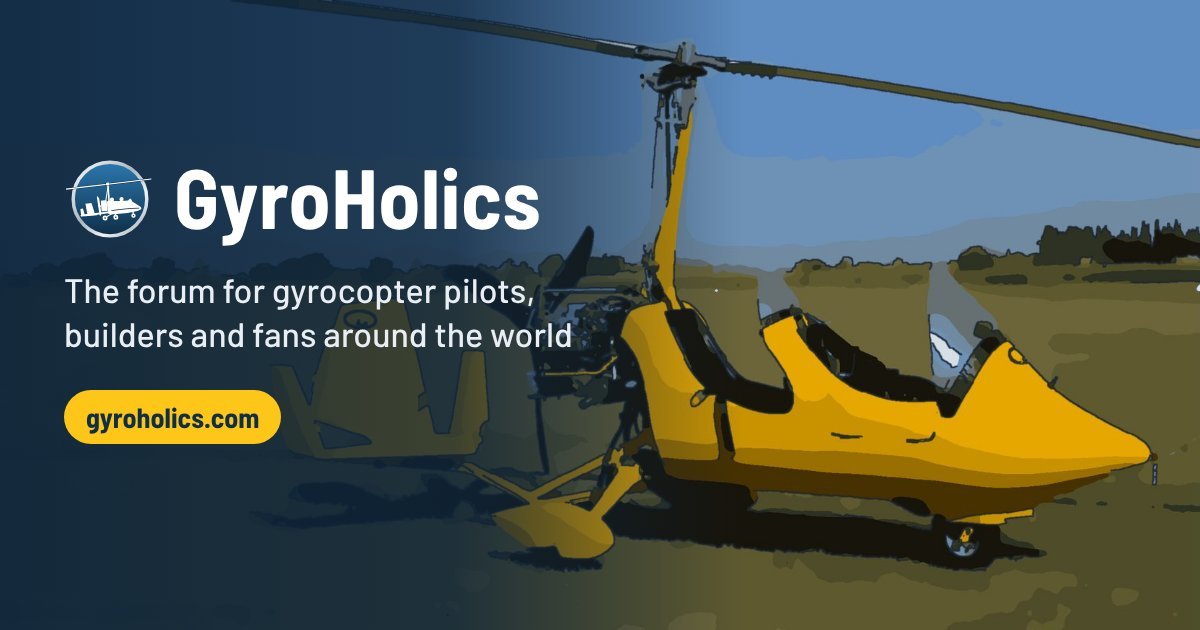 GyroHolics · The gyrocopter & gyroplane forum